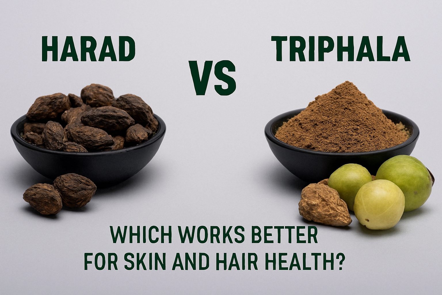 Harad and Triphala benefits for hair