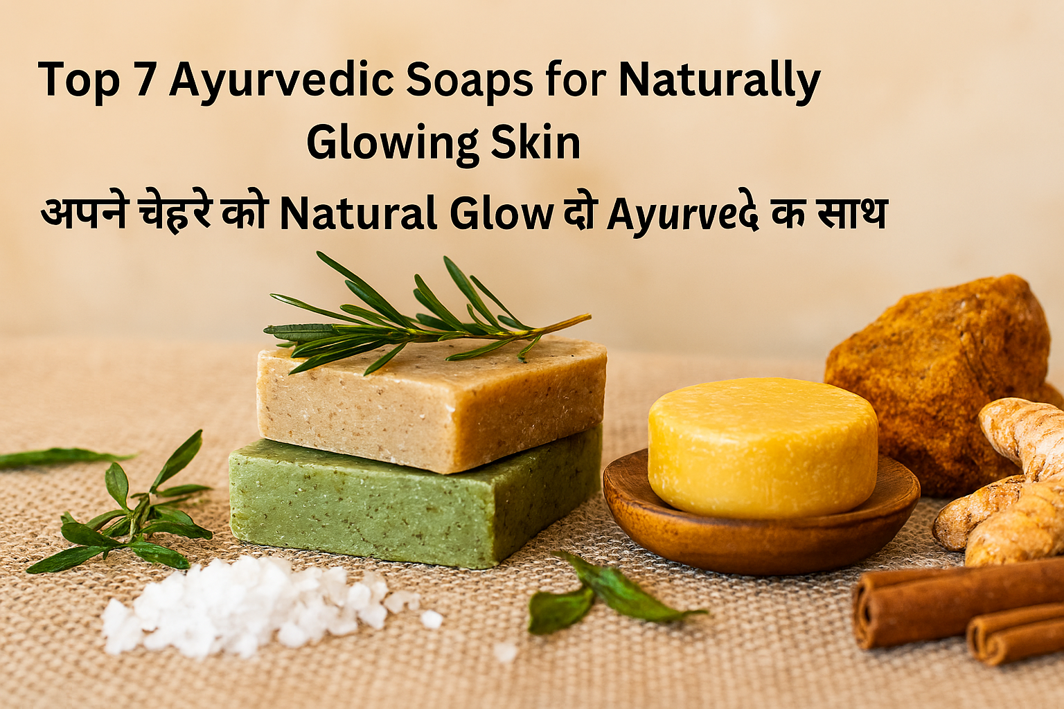 Top 7 Ayurvedic Soaps for Naturally Glowing Skin – अपने चेहरे को Natural Glow दो Ayurveda के साथ