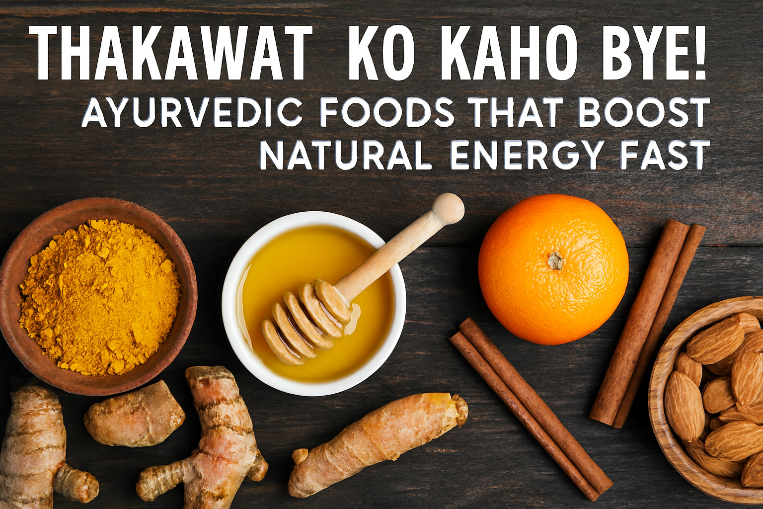 Thakawat Ko Kaho Bye! Ayurvedic Foods That Boost Natural Energy Fast